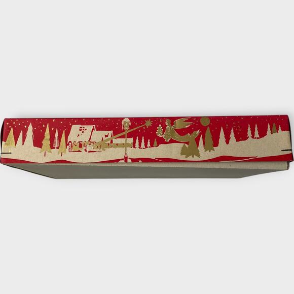 Vintage West Germany Glass Ornaments Icicle Tear Drop Shape Red Green 6 Count - Picture 11 of 15